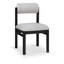 Chaise rembourrée en tissu texturé Frakes-2046438038-2046438122