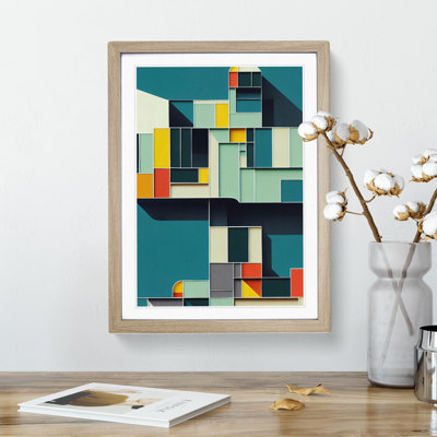 Stacked Architecture - Framed Print