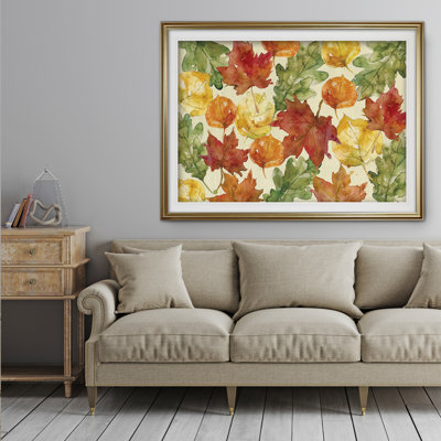 « automne leaves » par carol robinson print