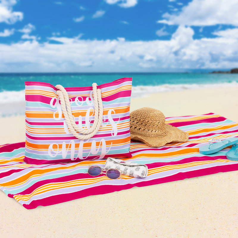  Serviette de plage Good Vibes
