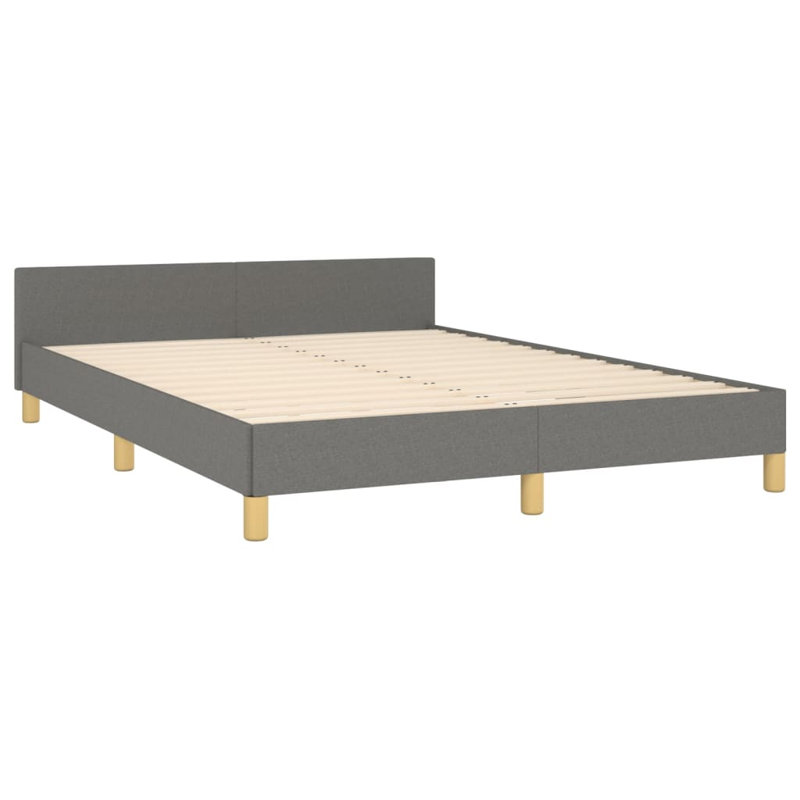 Hultin Bed, Super King (6'), Dark Grey/Brown
