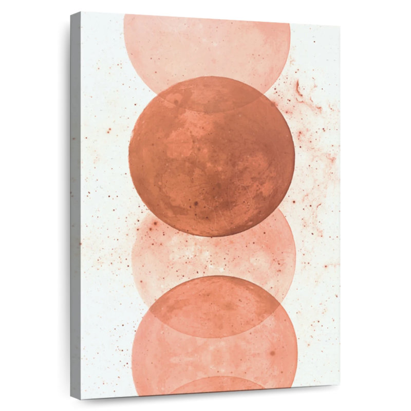 Oberle Sunset Circles, 45" H x 30" W