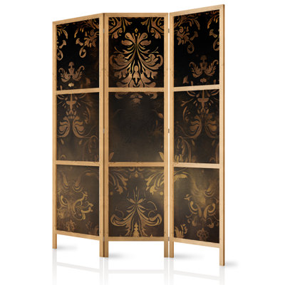 171cm H Solid Wood Folding Room Divider