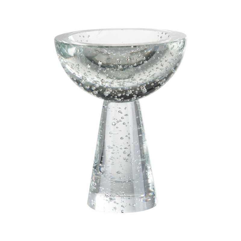 Bol décoratif en verre transparent Ieesha