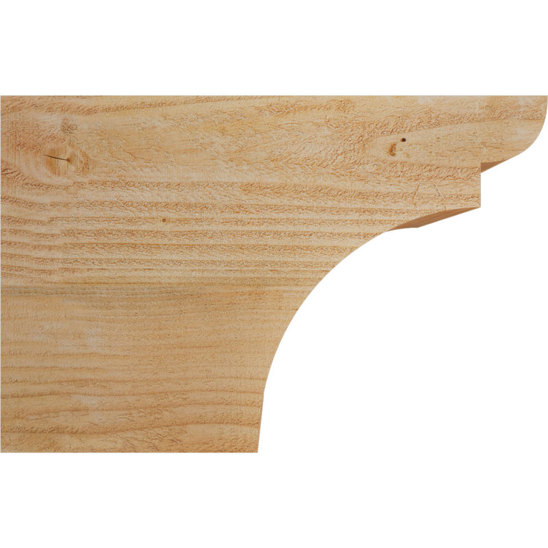 Yorktown, Sapin de Douglas, H 12 po x l 6 po x L 18 po