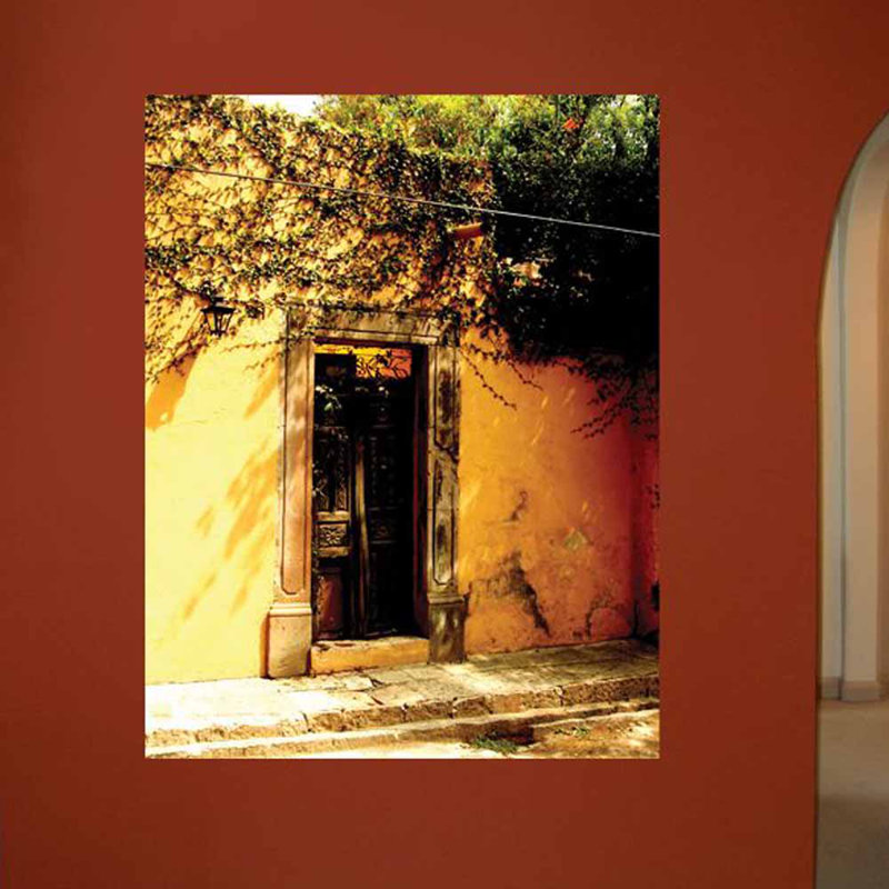 Scenic & Cityscapes Non-Wall Damaging Wall Decal, 24" H x 18.5" W