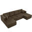 U-Shaped Modular Sectional Sofa With Upgraded Size And Sleeper Function For Maximum Comfort And Space Efficiency.-1679145794