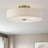 Monroe 6 Light Antique Brass Extra Large Semi-flush