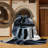 Machine Washable Space Blue Area Rug-725503308