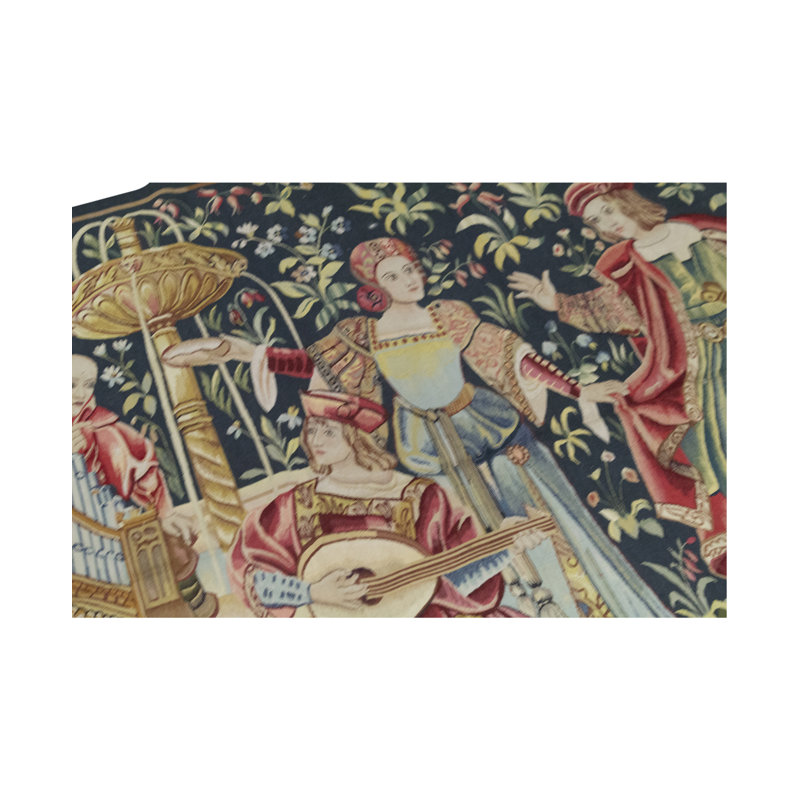 Hand-Knotted High-Quality Green Area Rug