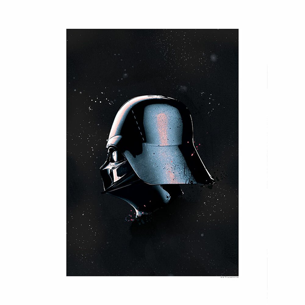 Poster Star Wars Helme Vader