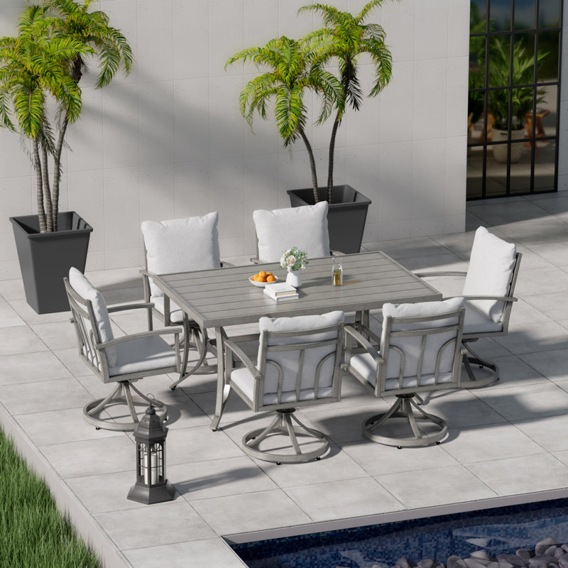 Houser Rectangular Outdoor Dining Table Yes , 60 " W 36 " D