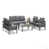 Dark Gray Cushion/Gray Frame est en rupture de stock sélectionné