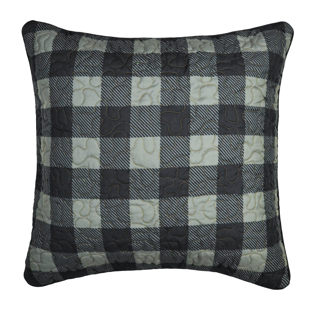 Bear Plaid Throw Pillow Donna Sharp