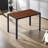 Azema Metal Base Dining Table