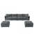 Dark Gray Chenille