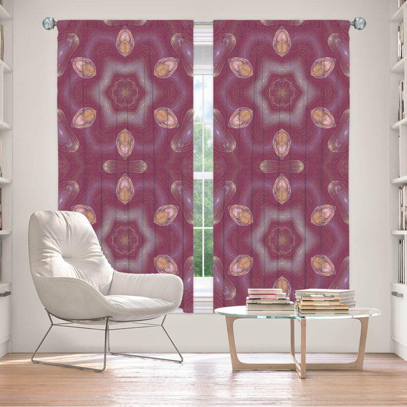 Paire de rideaux obscurcissant en polyester Amryn, L 40 po x L 82 po