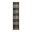 Heintzel 132.2H x 30.5W x 23.7D 5-Tier Open Shelf Bookcase-2114566442