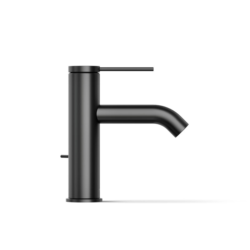 Components Single-Handle Bathroom Sink Faucet, Matte Black
