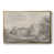 Toile avec cadre flottant or est en rupture de stock