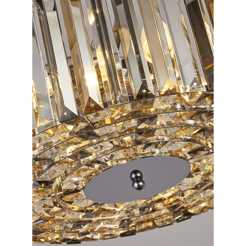 Vernell 4-Light Drum Chandelier