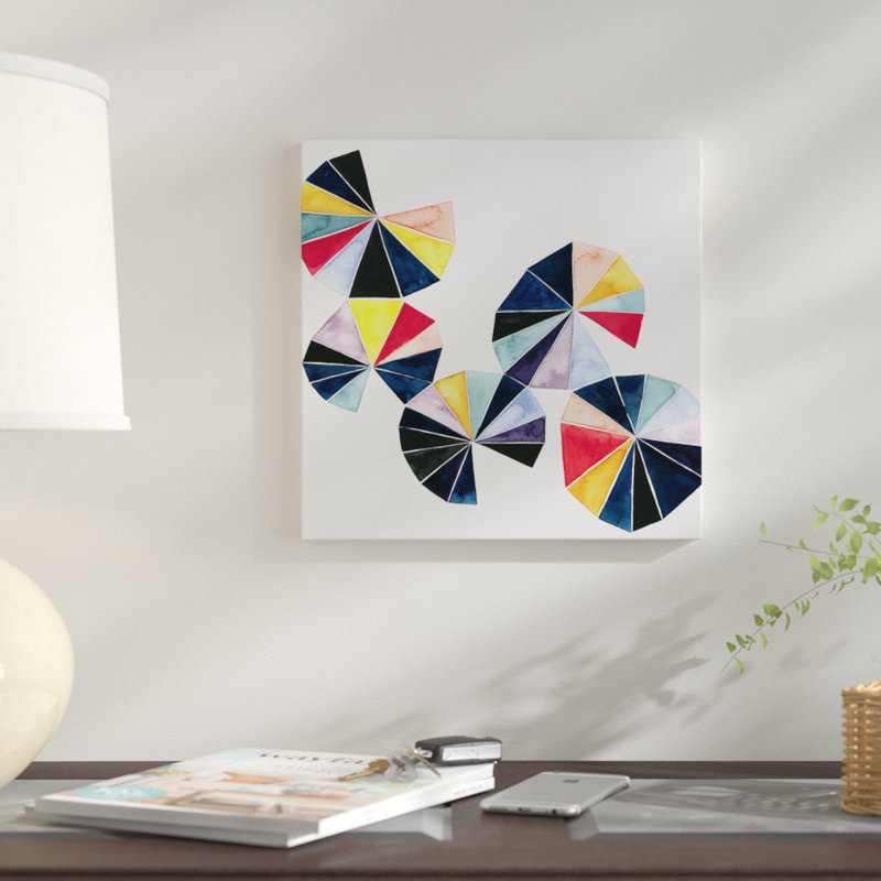« hélice brillante ii », impression sur toile, H 26 po x l 26 po x P 1,5 po, Toile tendue, Pas de tapis