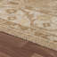 Tapis d'intérieur Herny traditionnel oriental fait à la main en laine naturelle nouée à la main-110555248