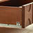 Vintage pure solid wood carved coffee table
