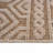 4X6 Mocha /Geometric Indoor/Outdoor Area Rug-453537392
