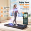 Tapis de marche MERACH avec inclinaison automatique à 10%, capacité de 350 lb de tapis roulant pour la maison, tapis de course compact sous le bureau de 3,0 HP avec haut-parleur Bluetooth et télécommande W50 Lite