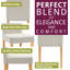 Coles 47cm H Fabric Upholstered Upholstered Back Parsons Chair-1475296048