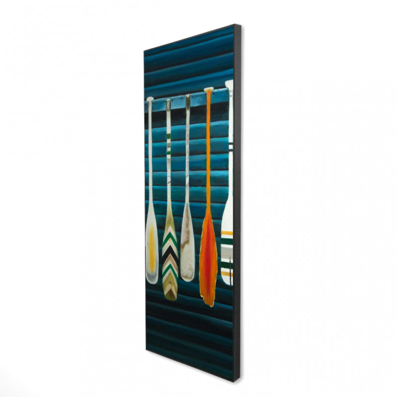Paddles Print On Canvas