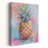 Pineapple Abstract Bold Colorful Fruit Nature Wall Art