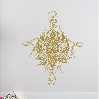 Décalcomanie murale fleur lotus Buller