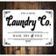 Plaque en aluminium Laundry Company-58619502