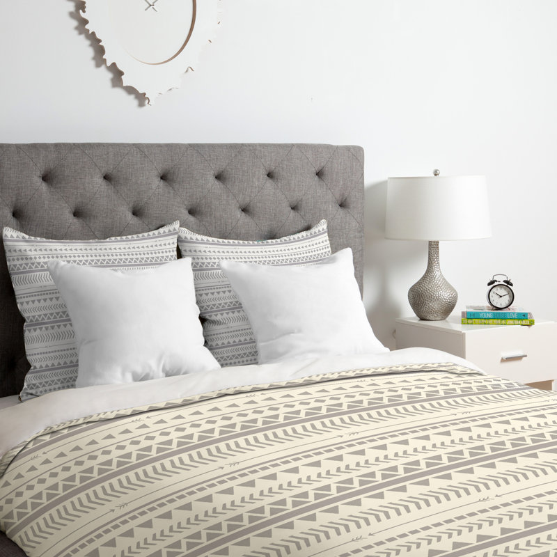 Ensemble de housse de couette Aztec, Housse de couette simple / simple TG et 1 taie dé