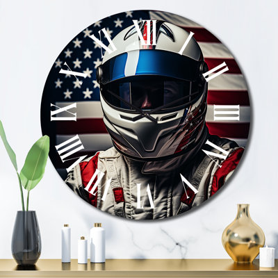 Metal Wall Clock