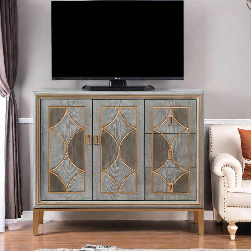 Armoire d'appoint rectangulaire Light Luxury Line.