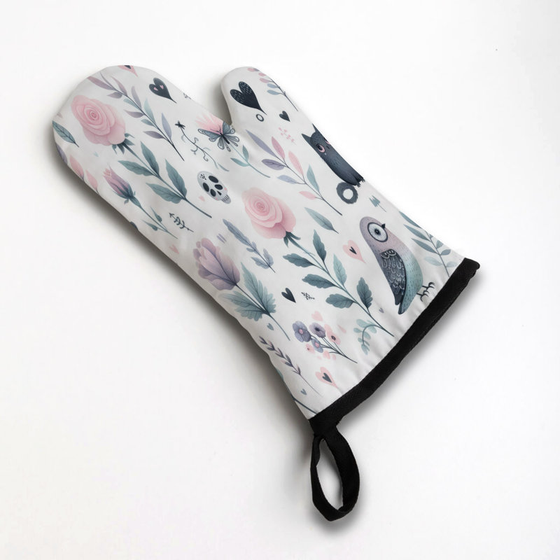 Light Dark Vibes Oven Mitt Cotton Twill