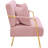 Kynnadi 62'' Velvet Futon And Mattress-1442825968