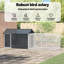 142cm Galvanised Steel Floor Bird Cage