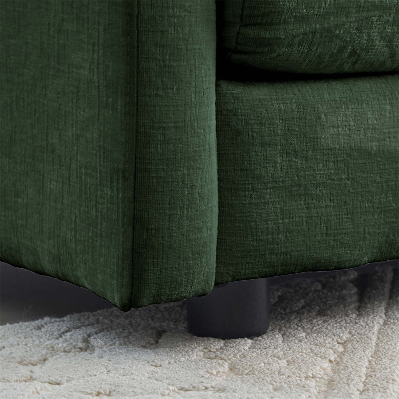 Canapé modulaire surdimensionné en L modulaire avec repose-pieds réversible, parfait pour se détendre et recevoir dans n'importe quel espace de vie