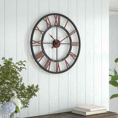 Très grande horloge murale 28 po Bernardyn