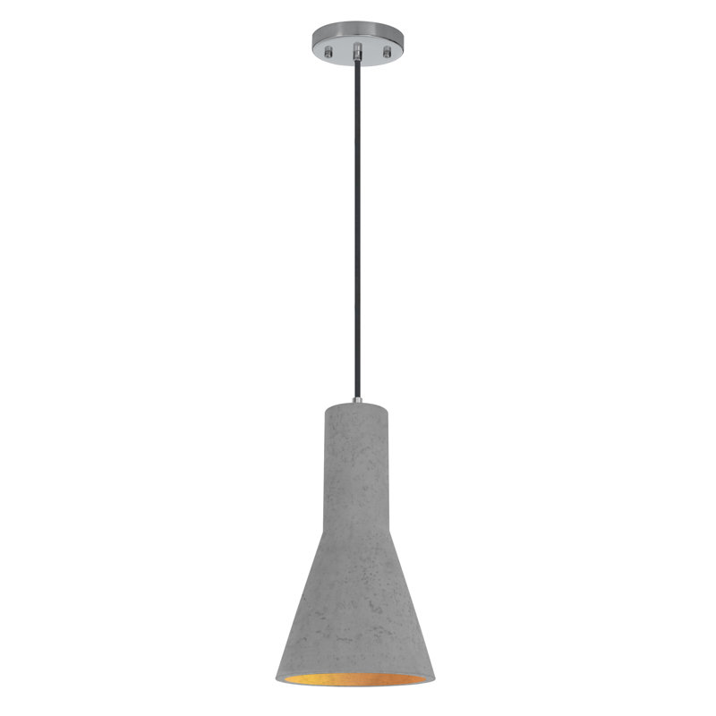 Luminaire suspendu 1 lumière - Béton