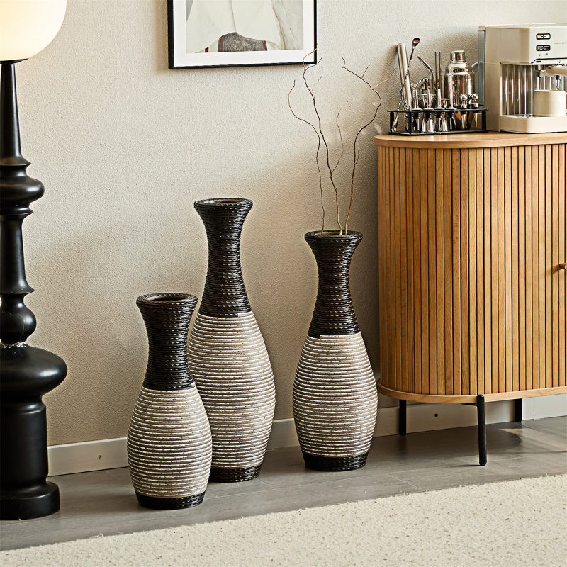 Ensemble de 3 vases de bureau