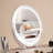 Vanity Mirror With Lights LED Makeup Round w/ Smart Touch for Bedroom-879055514