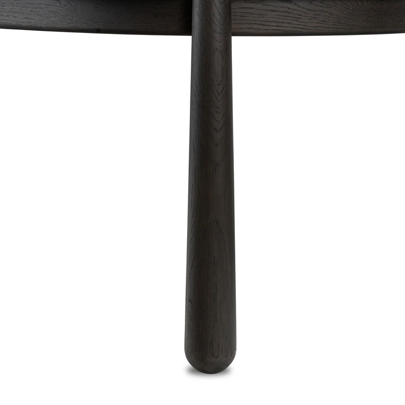 Salvador Dining Table, Smoked Black Oak