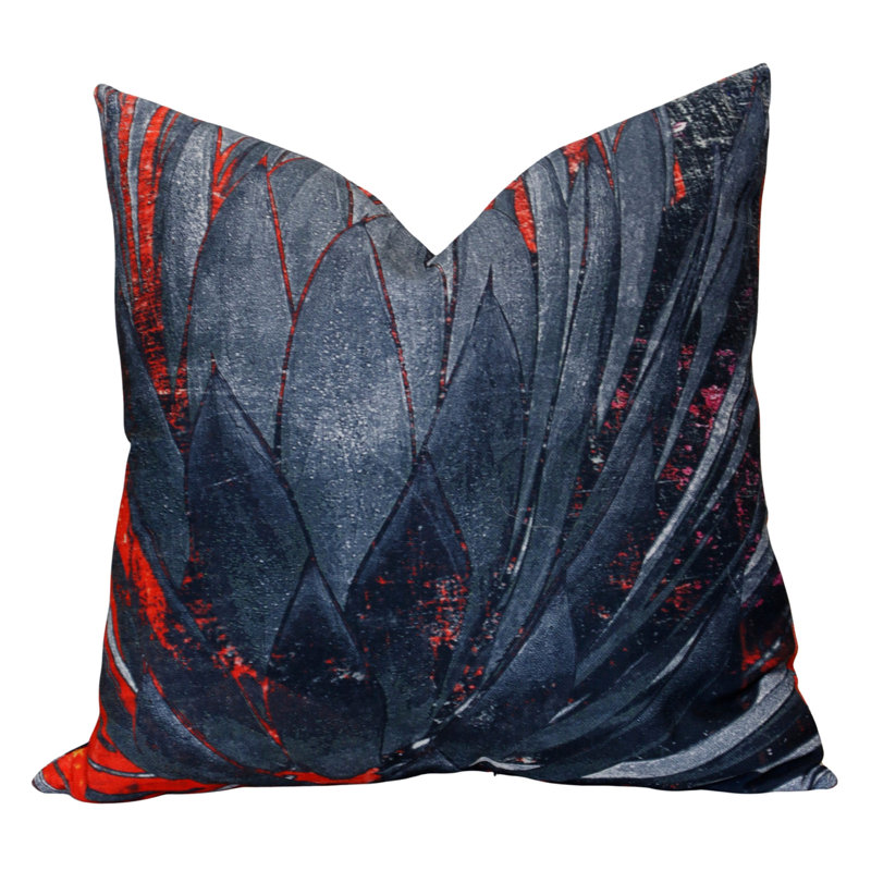 Jonas Norman Wyatt Home - Agave rustique - Coussin en duvet de designer - 24 x 24 x 7