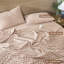Ensemble de housse de couette 100% coton lavé MooMee Gingham-121465077-115836939
