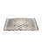 Elegance Hammered Metal Trays, Gold and Silver Finish, Aluminum Craftsmanship - 32"x2"x12